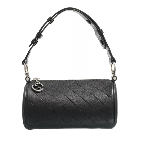 Gucci Blondie Mini Shoulder Bag Black Leather Liten väska