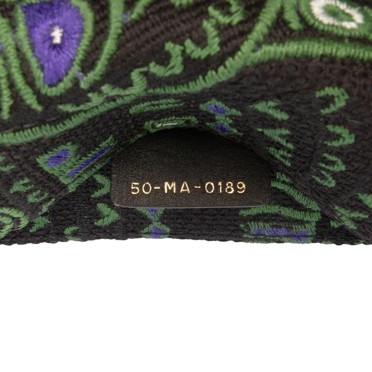 Thumbnail - Christian Dior Shopper - Large Canvas Embroidered Elephant Book Tote - Gr. unisize - in Grün - für Damen