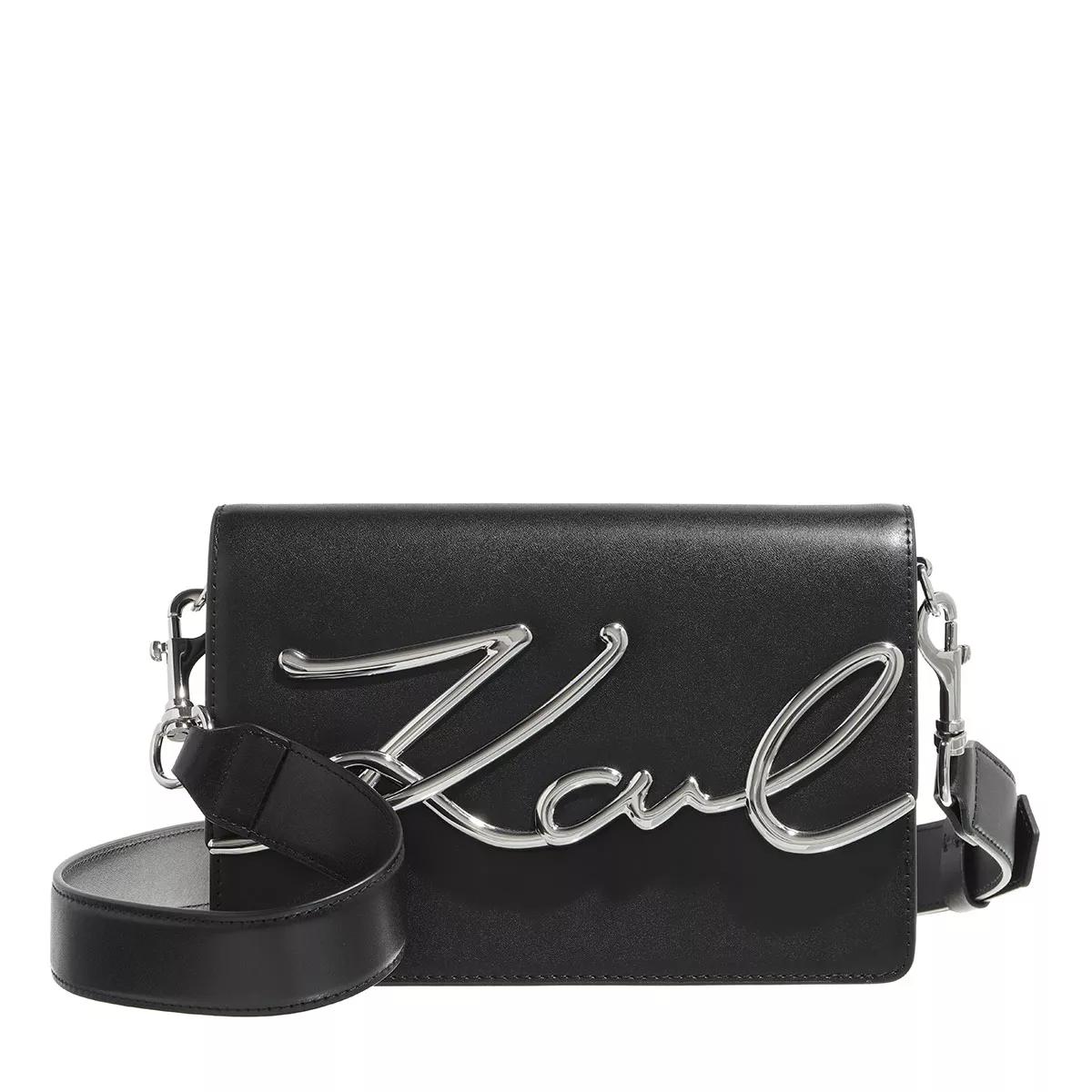 Karl Lagerfeld K/Signature Shoulderbag Black Nick Crossbody Bag