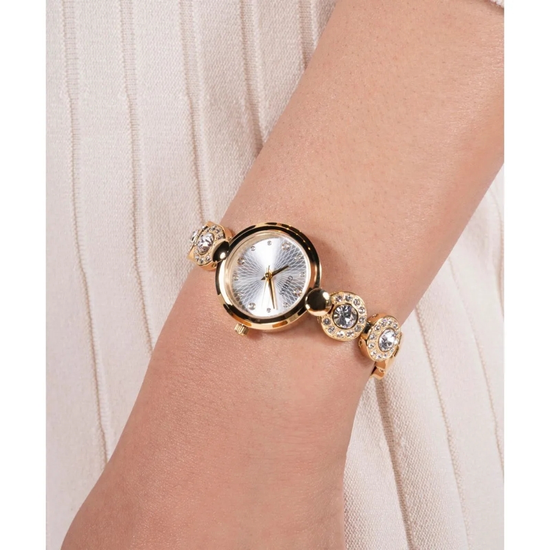 Guess Quarzuhr Quarz-Analoguhr Stardom gold(Image 3)