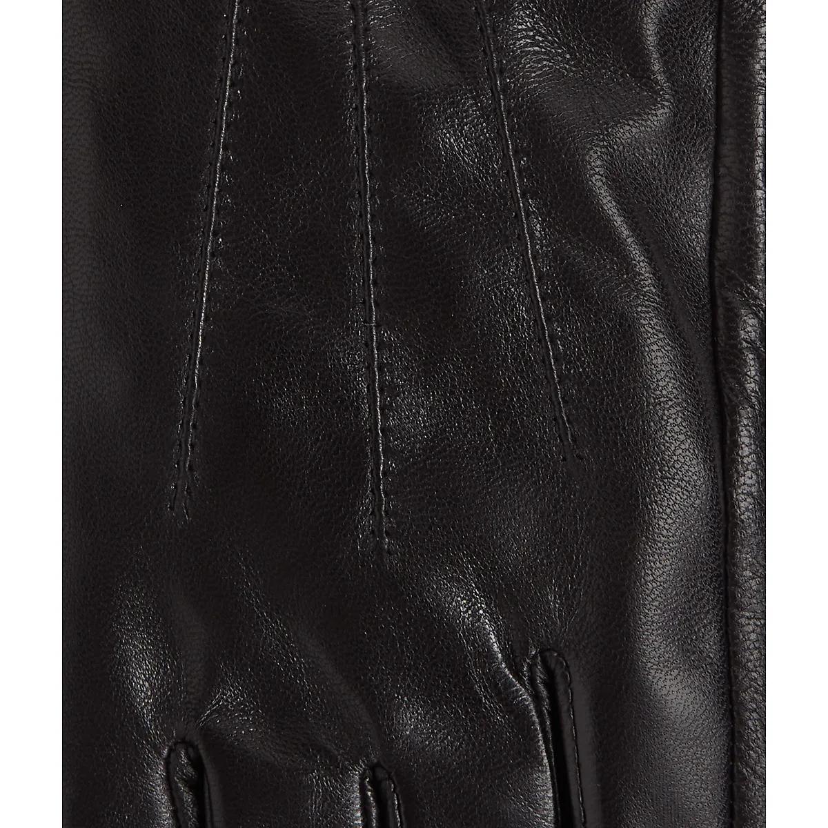 Thumbnail - Karl Lagerfeld Handschuhe - K/AUTOGRAPH LANGE LEDERHANDSCHUHE - Gr. M - in Schwarz - für Damen
