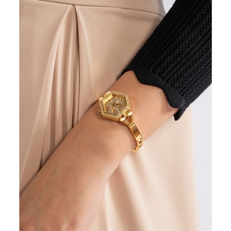 Guess Quarzuhr Quarz Analog Analog Uhr Gd Audrey gold(Image 4)