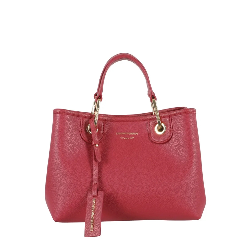 Emporio Armani Tote Small Red Shopping Bag Red