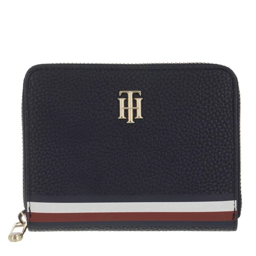 Tommy Hilfiger TH Element Med Za Corp Navy Corporate Ritsportemonnee