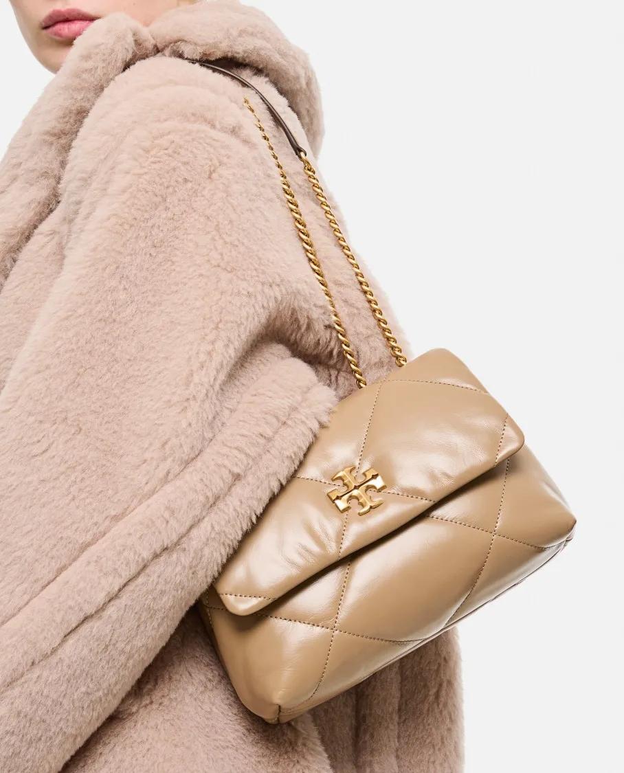TORY BURCH Hobo bags Small Kira Diamond Quilt Shoulder Bag in bruin