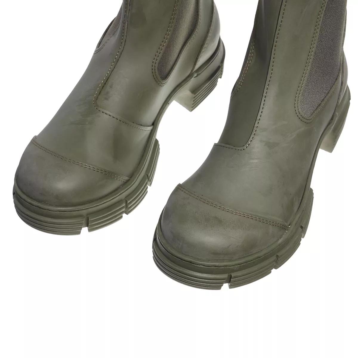 Thumbnail - GANNI Stiefel & Boots - Recycled Rubber - Gr. 36 (EU) - in Grün - für Damen