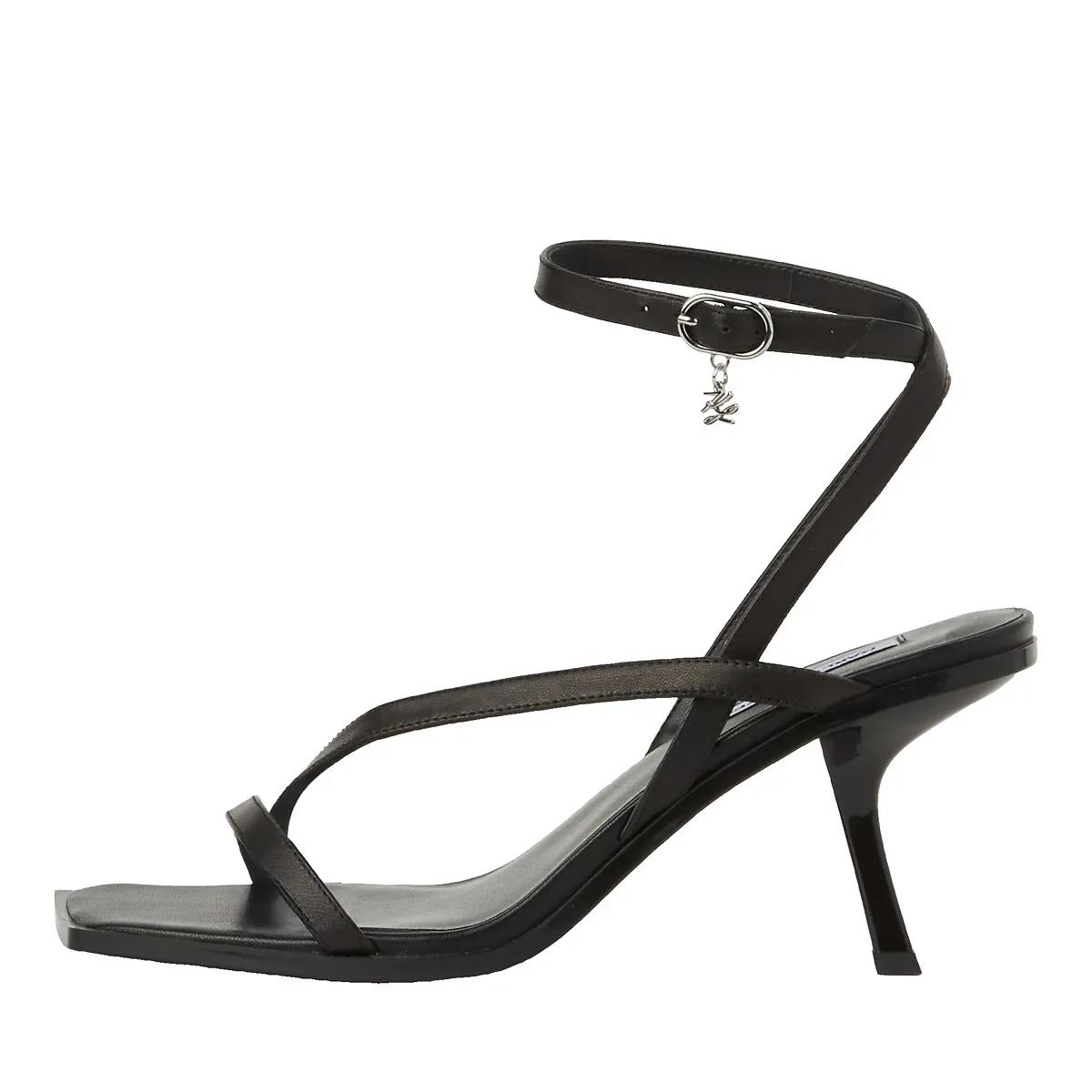 Thumbnail - Karl Lagerfeld Hohe Schuhe - Karmel Riemchensandalen mit Absatz - Gr. 38 (EU) - in Schwarz - für Damen