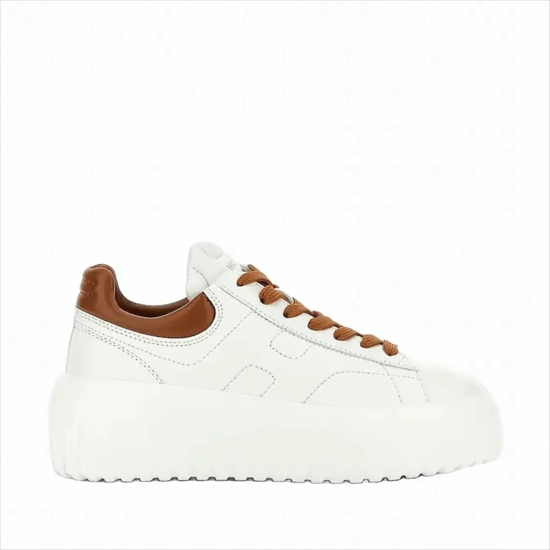 Hogan Lage-top sneaker Elegant White Leather Sneakers White