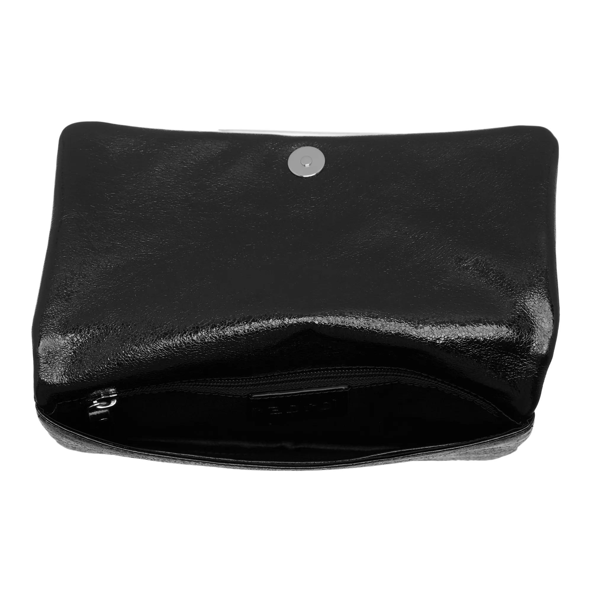 abro Clutches Clutch Strass Black Nickel in zwart