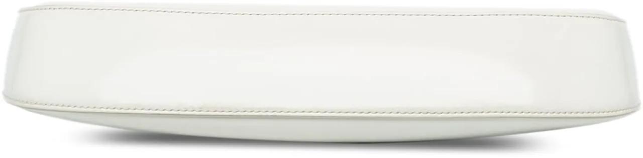 Prada Shoppers Spazzolato Cleo Shoulder Bag in wit