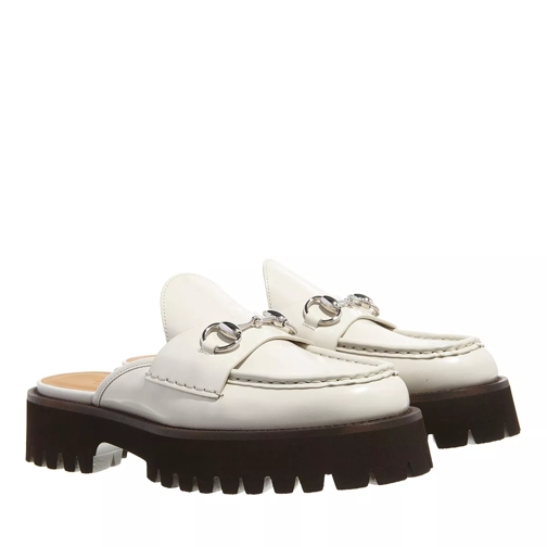 Gucci Sandals Leather Creme Muil