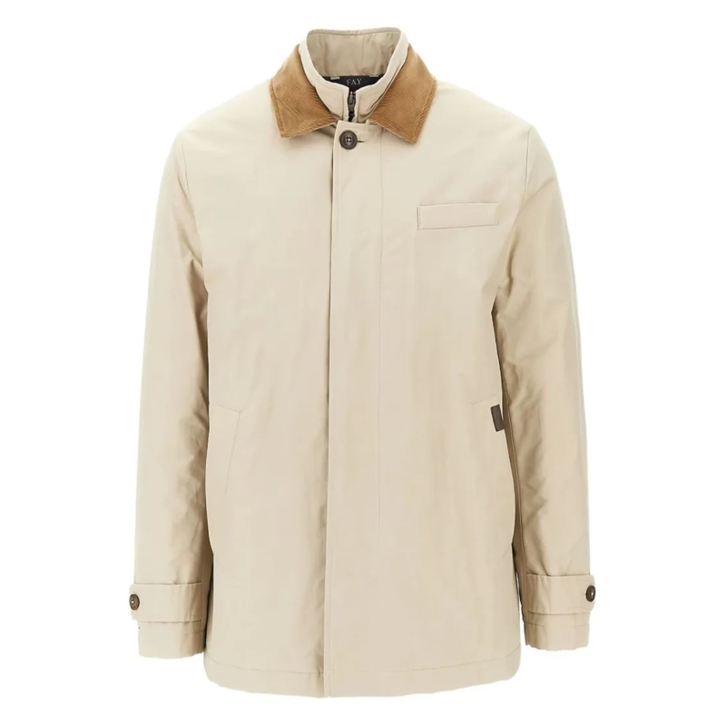 Fay Doudoune Tailored Neutrals Fay Coat Neutrals