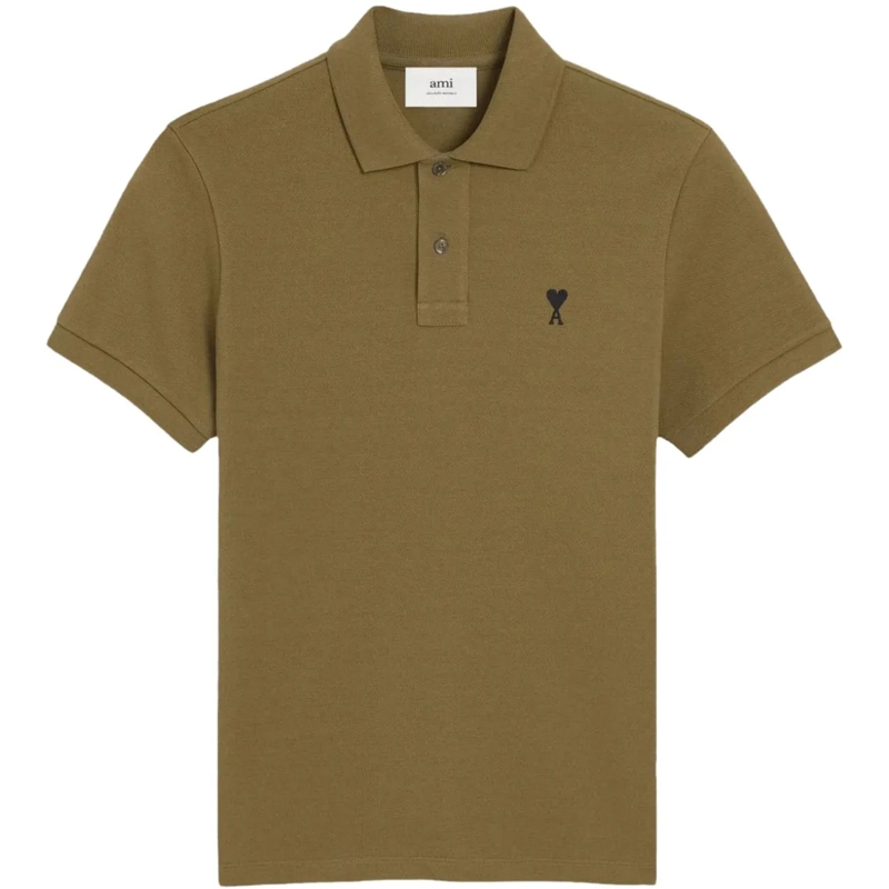 AMI Paris Polohemd T-Shirts And Polos Brown braun