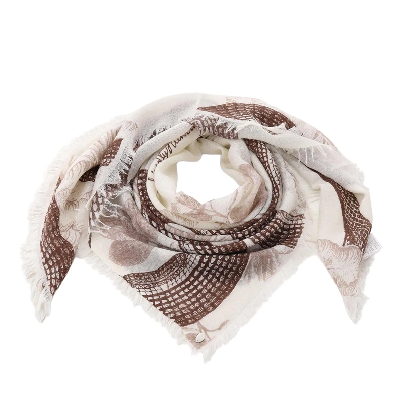 Friendly Hunting Leichter Schal Tuch Garden Eden aus Kaschmir beige(Image 3)