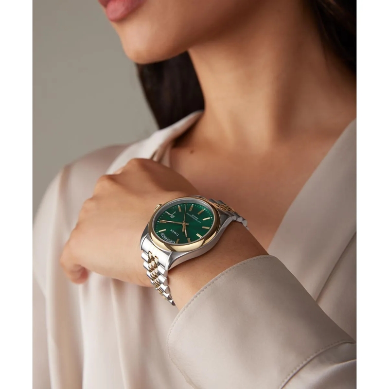 Timex Quarzuhr Quarz-Analoguhr Timex Legacy silber(Image 2)