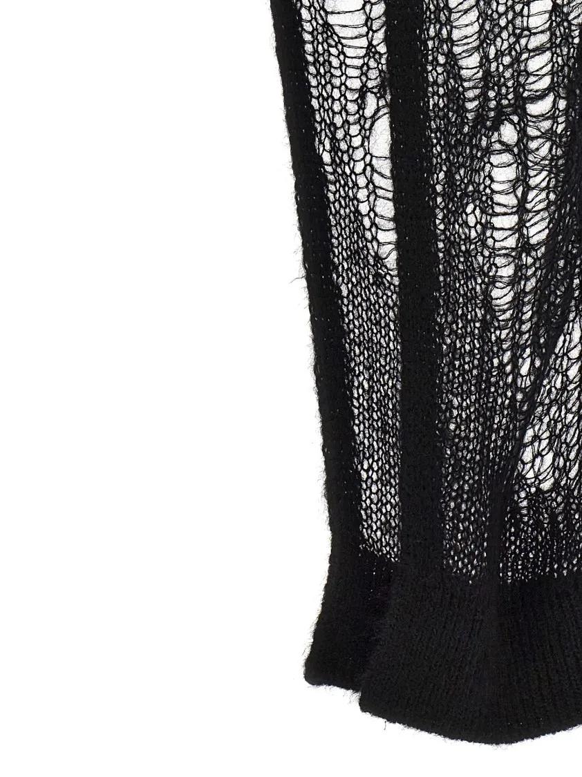 Rick Owens 'Spider Ziggy' Skirt Black | Minirokken