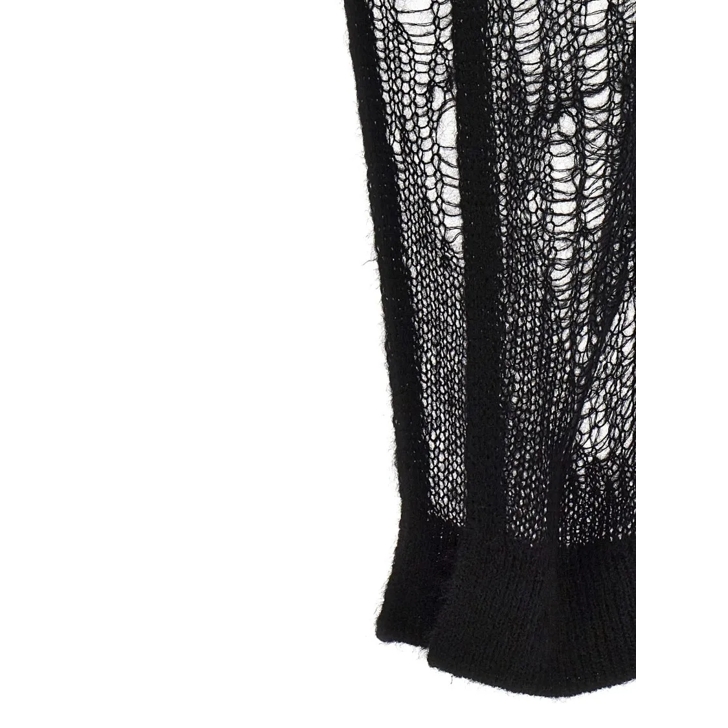 スカート RICK OWENS 'Spider Ziggy' skirt Rick Owens Spider Ziggy open-knit Skirt | Black | FARFETCH