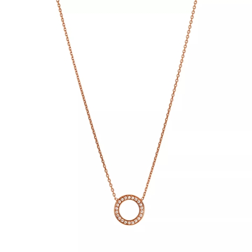 BELORO Necklace Circle Rose Gold Collier moyen