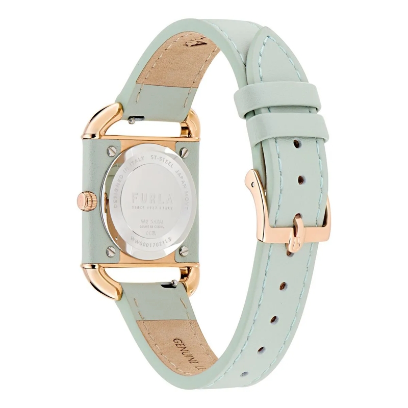 Furla Quarzuhr Quarz-Analoguhr Furla Arco Square grün(Image 5)