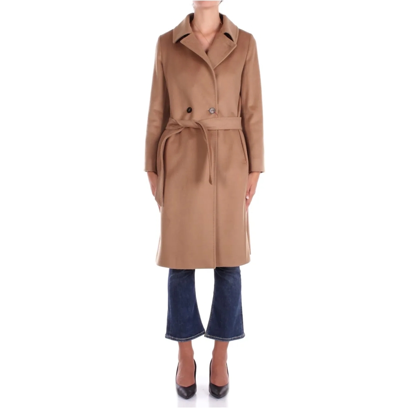 Max Mara Veste de transition Coats Camel beige