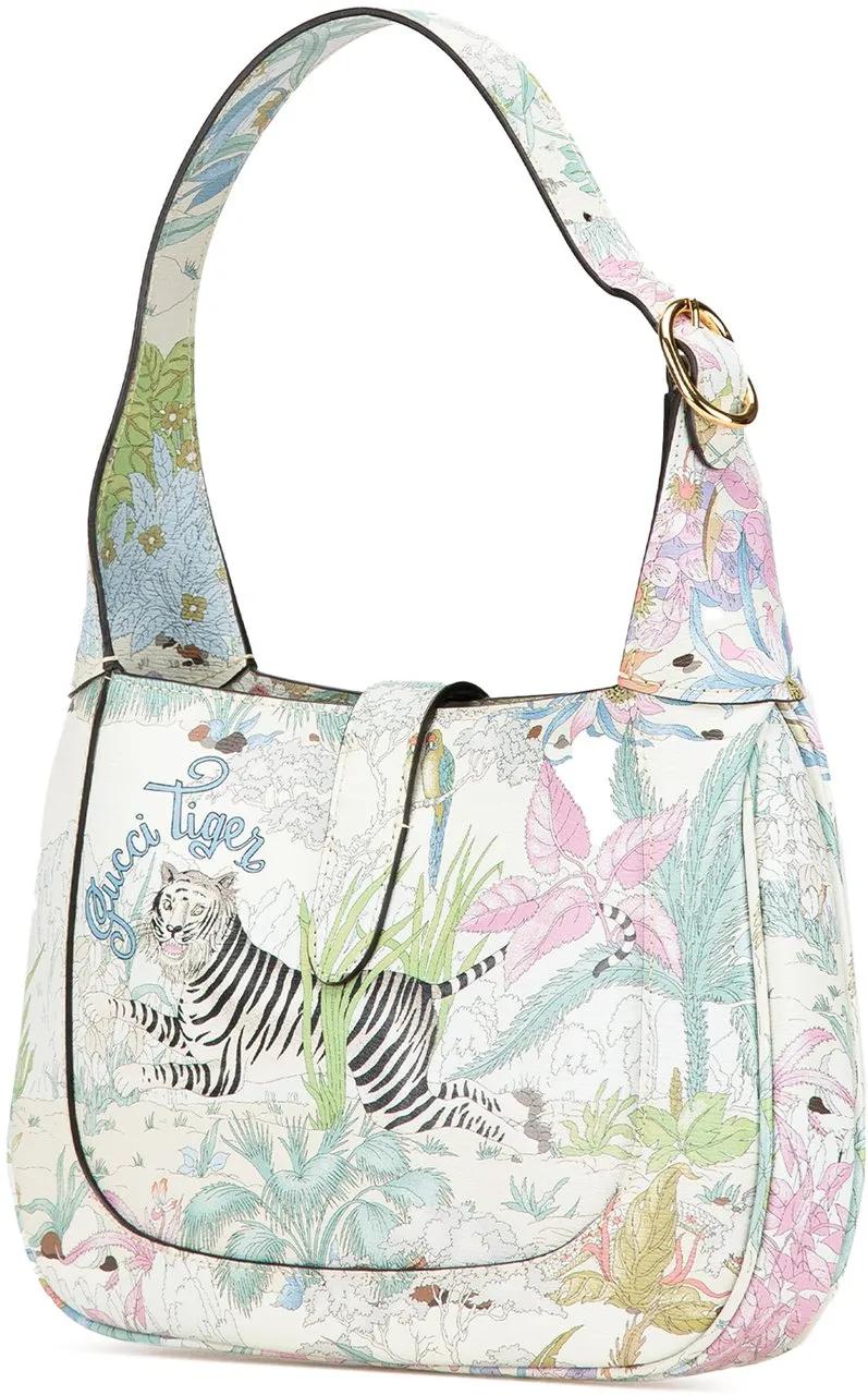Thumbnail - Gucci Hobo Bags - 2016-2025 Yuko Higuchi Small Calfskin Floral Print - Gr. unisize - in Bunt - für Damen