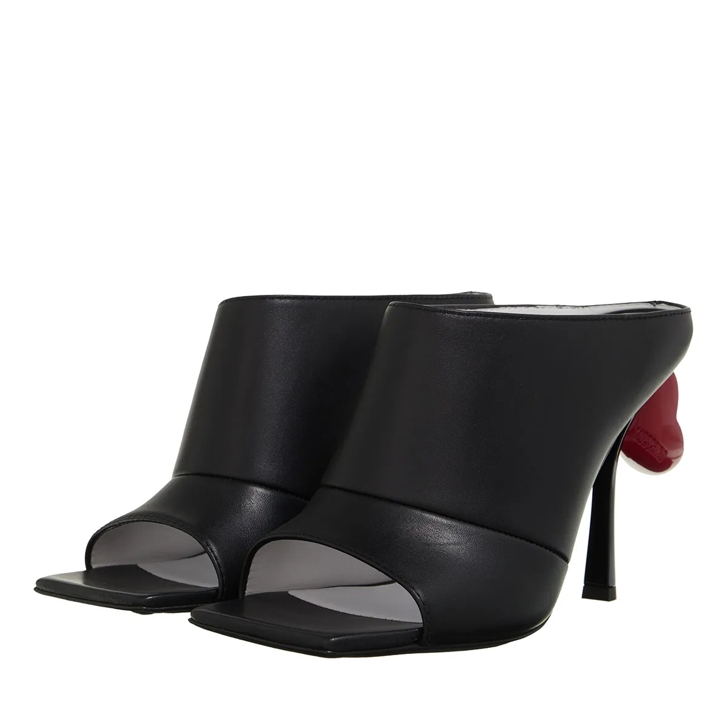 Moschino Ciabatta Nero Mule