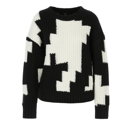 Marc Cain Pullover Pullover black and white