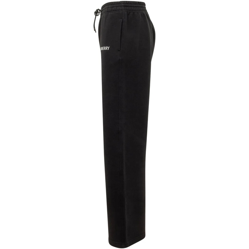 Burberry Pantalon de jogging Pantaloni Ampi con Ricamo Logo schwarz(Image 3)