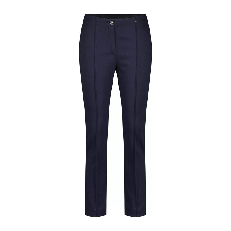Marc Cain Freizeithose Stoffhose mit Ziernaht Dunkelblau(Image 2)