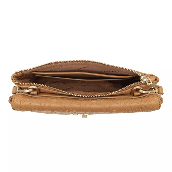 Calvin klein sales brown crossbody bag