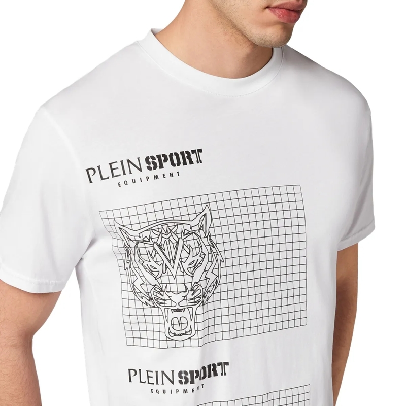 Plein Sport T-Shirt T-Shirt Tiger weiss(Image 2)