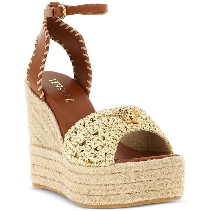 Versace Espadrilles Flat Shoes Beige beige(Image 2)