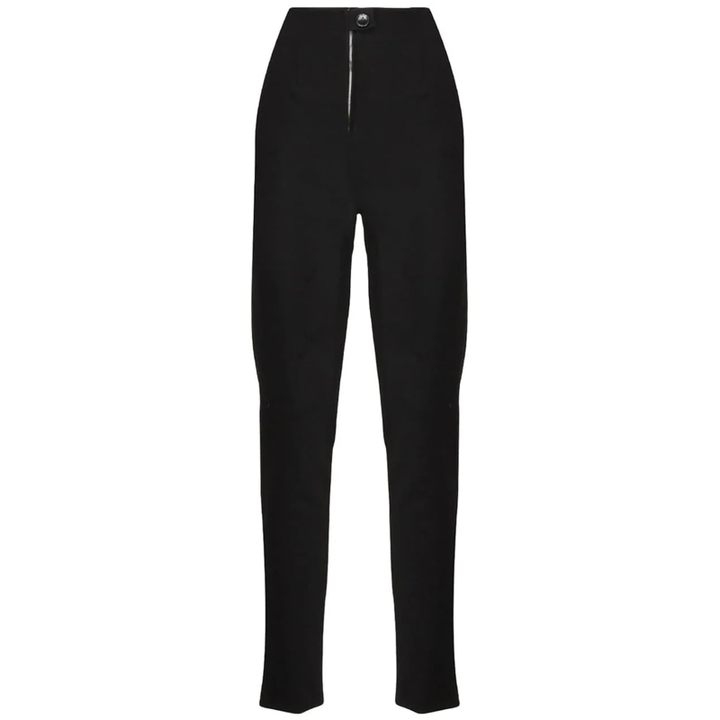 Alaia Leggings Alaia Blend Wool Leggins schwarz