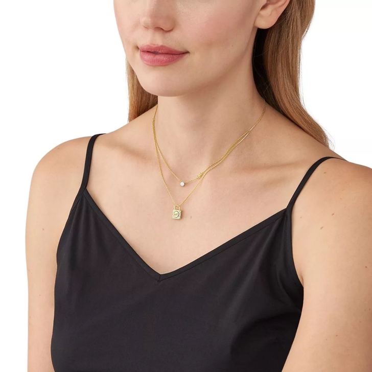 Michael kors herzkette hotsell gold