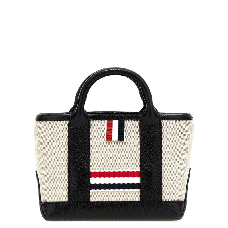 Thom Browne Fourre-tout 'Micro Tool Tote' Handbag Black