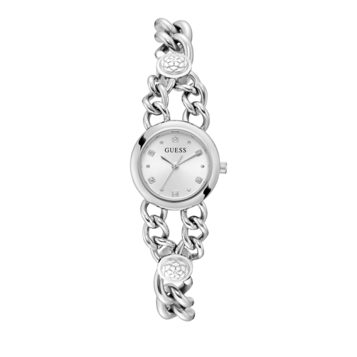 Guess Quartz Watch Vienna Silver Tone