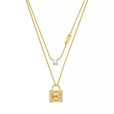 Michael kors cheap gold necklace