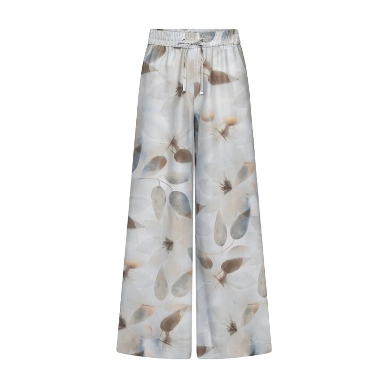 Raffaelo Rossi Freizeithose Marlenehose Helena aus Satin mehrfarbig