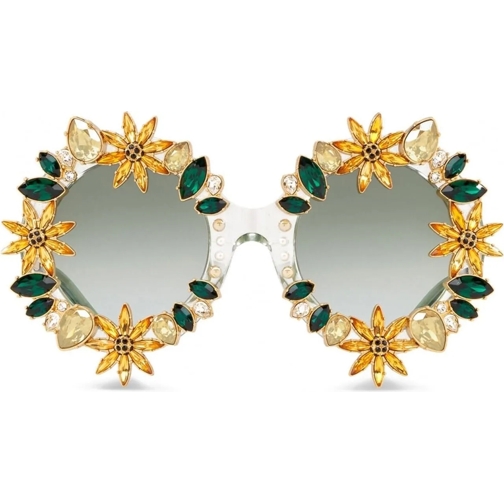 Dolce&Gabbana Sonnenbrille Dolce & Gabbana Crystal Sunglasses gold