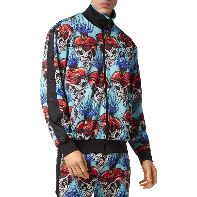 Philipp Plein Jogginghose Jogginganzug Tattoo türkis(Image 3)