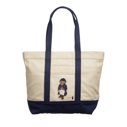 Polo Ralph Lauren Tote Tote Medium Ecru/Navy