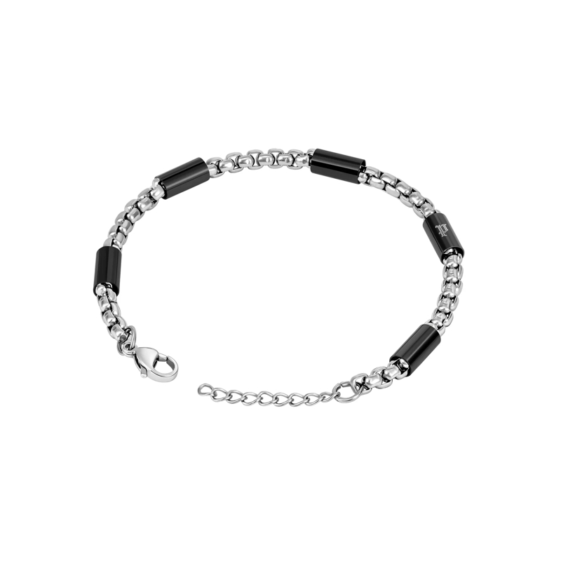 Police Armband Armband Radius- Herrenarmband- Farbe: silber-  silber
