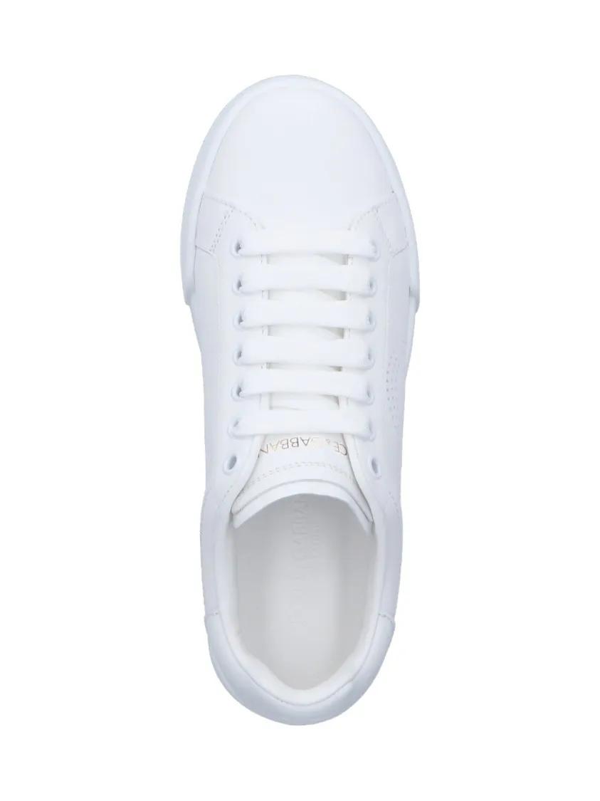 Thumbnail - Dolce&Gabbana Low-Top Sneaker - "Portofino Light" Sneakers – White - Gr. 36,5 (EU) - in Weiß - für Damen