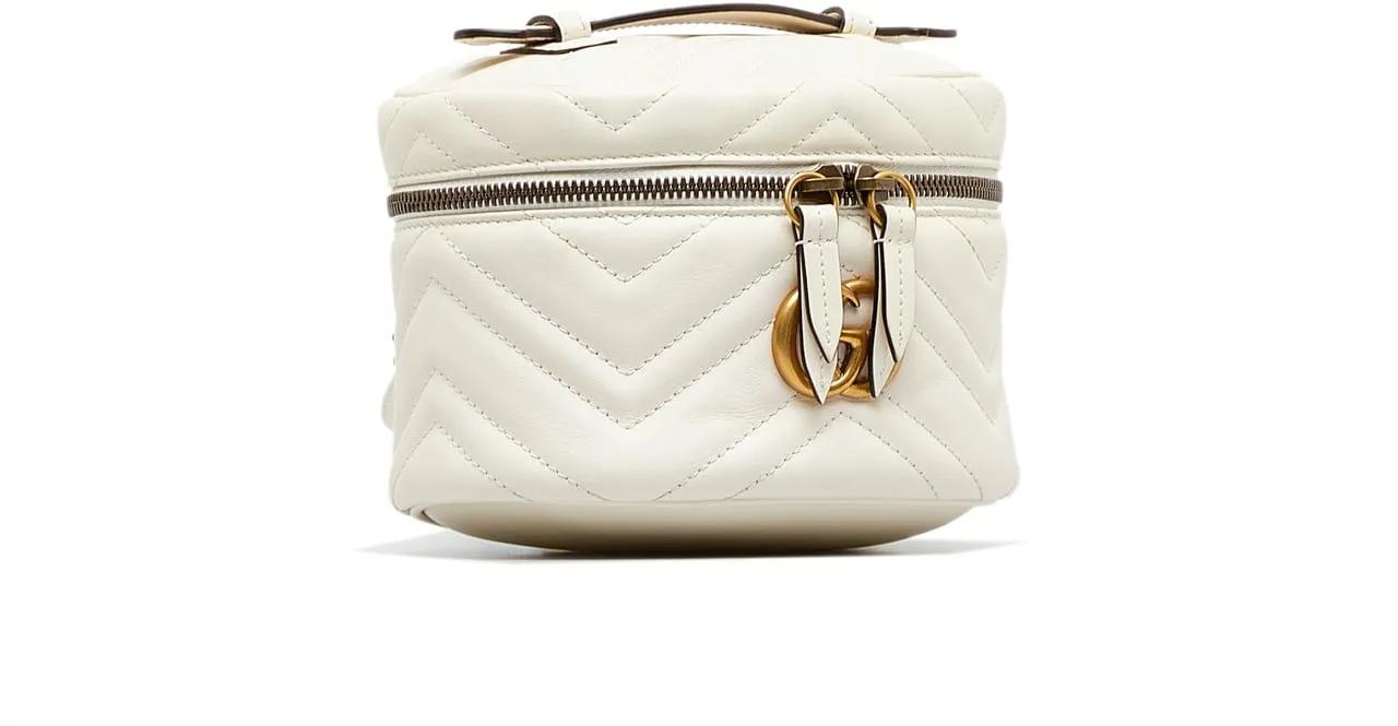 Gucci Rugzakken Mini GG Marmont Matelasse Backpack in wit