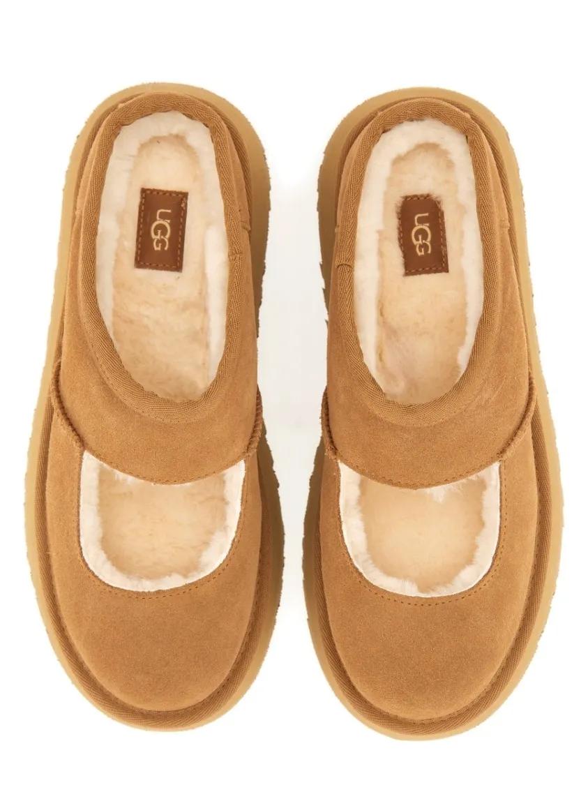 Thumbnail - "Bea Mary Jane" Slipper - Gr. 6 - in Braun