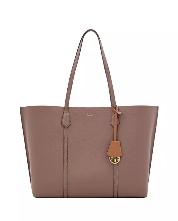 Tory Burch Tote - Perry Triple-Compartment Tote Bag - Gr. unisize - in Braun - für Damen