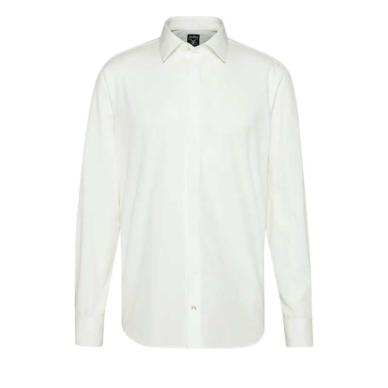 VAN LAACK Hemd Hemd Tailor Fit Uni beige