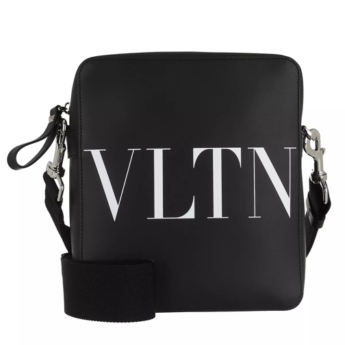 Valentino Garavani Small Logo Crossbody Bag Black/White Sac à bandoulière
