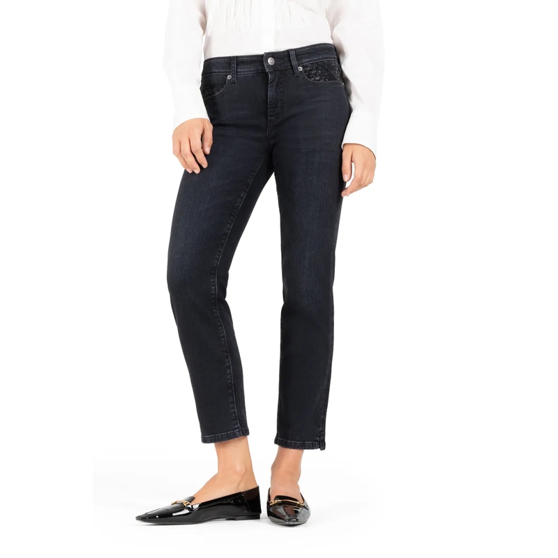 Cambio Straight-Leg-Jeans Piper short mehrfarbig(Image 7)