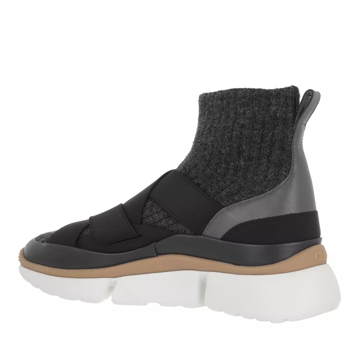 Slip on high top on sale sneakers